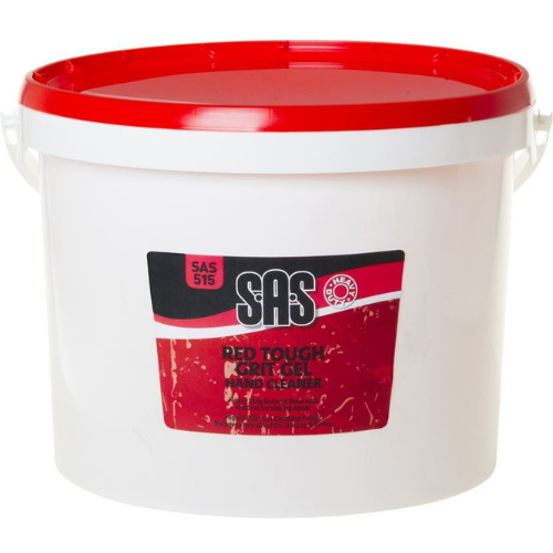S.A.S Red Tough Grit Gel Hand Cleaner – Heavy Duty – 15 Litre