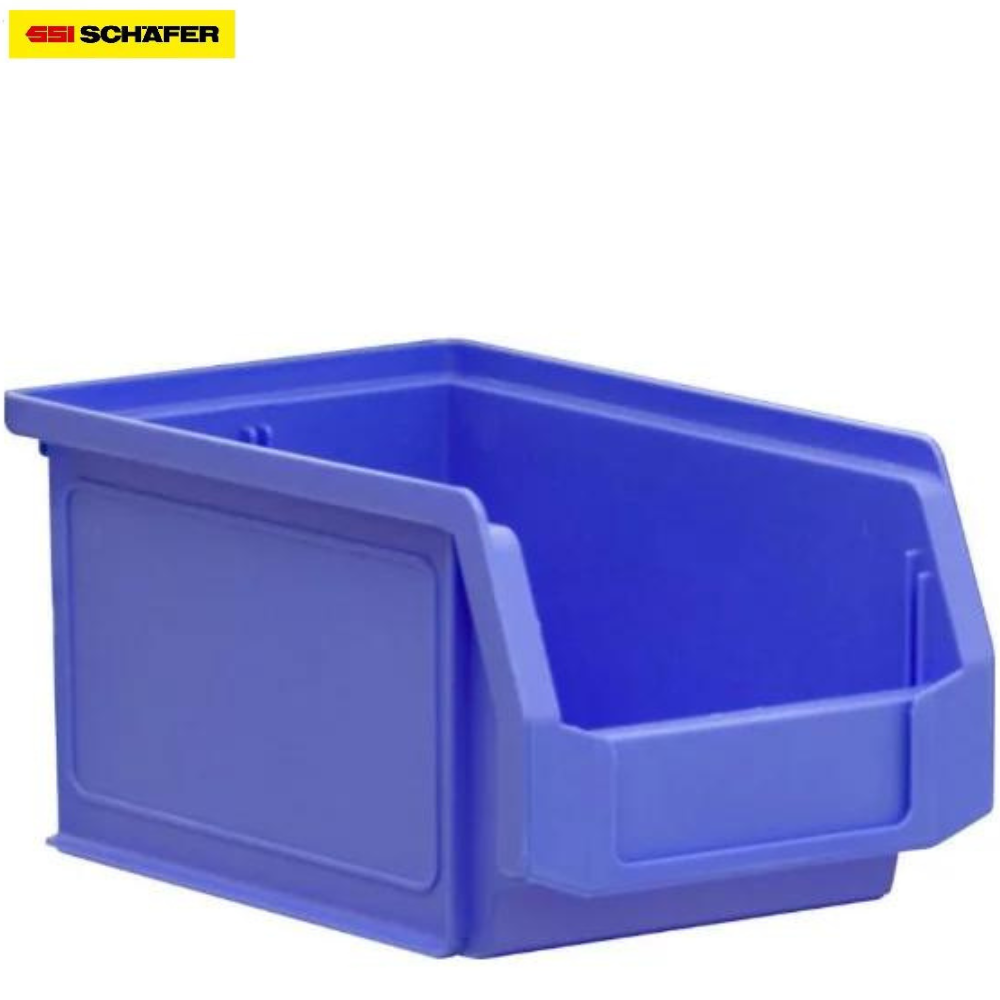 SSI SCHÄEFER Blue Storage Bins LF211 – 160 x 95 x 75 mm – 10 Pack