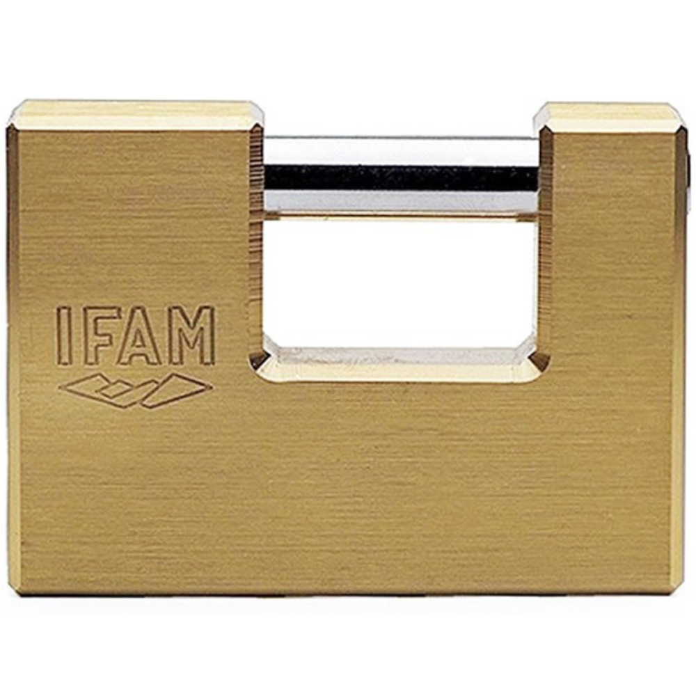 IFAM Shutter Padlock – Brass 70mm