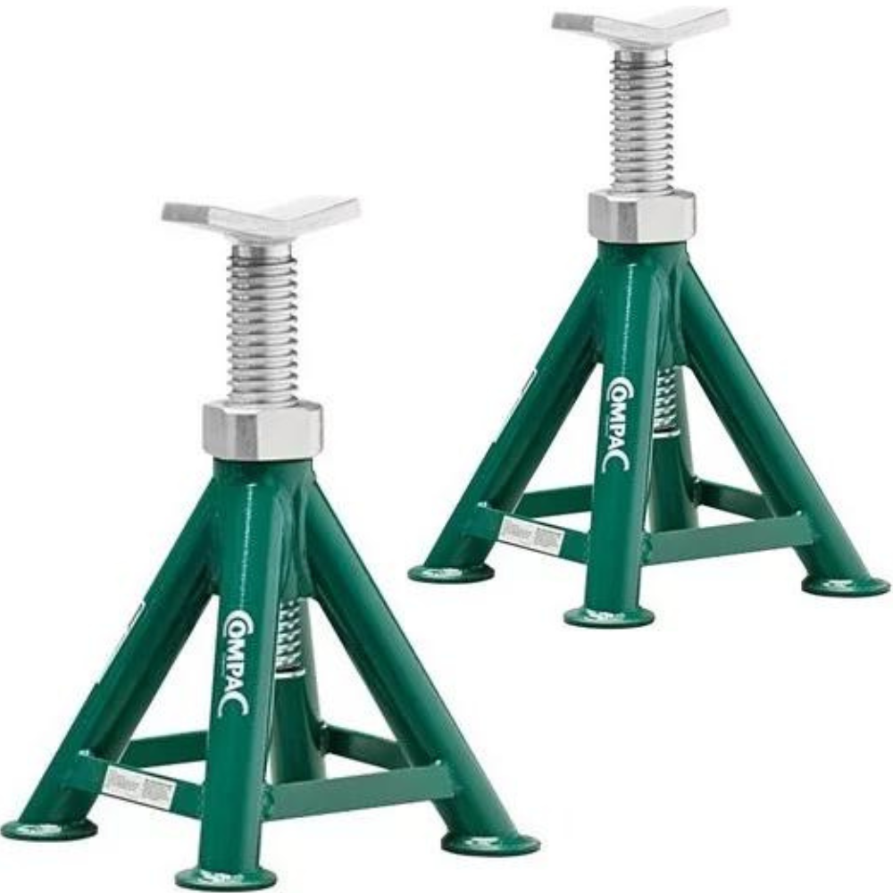 COMPAC Axle Stands – Low Entry Screw Type – 24 Tonnes
