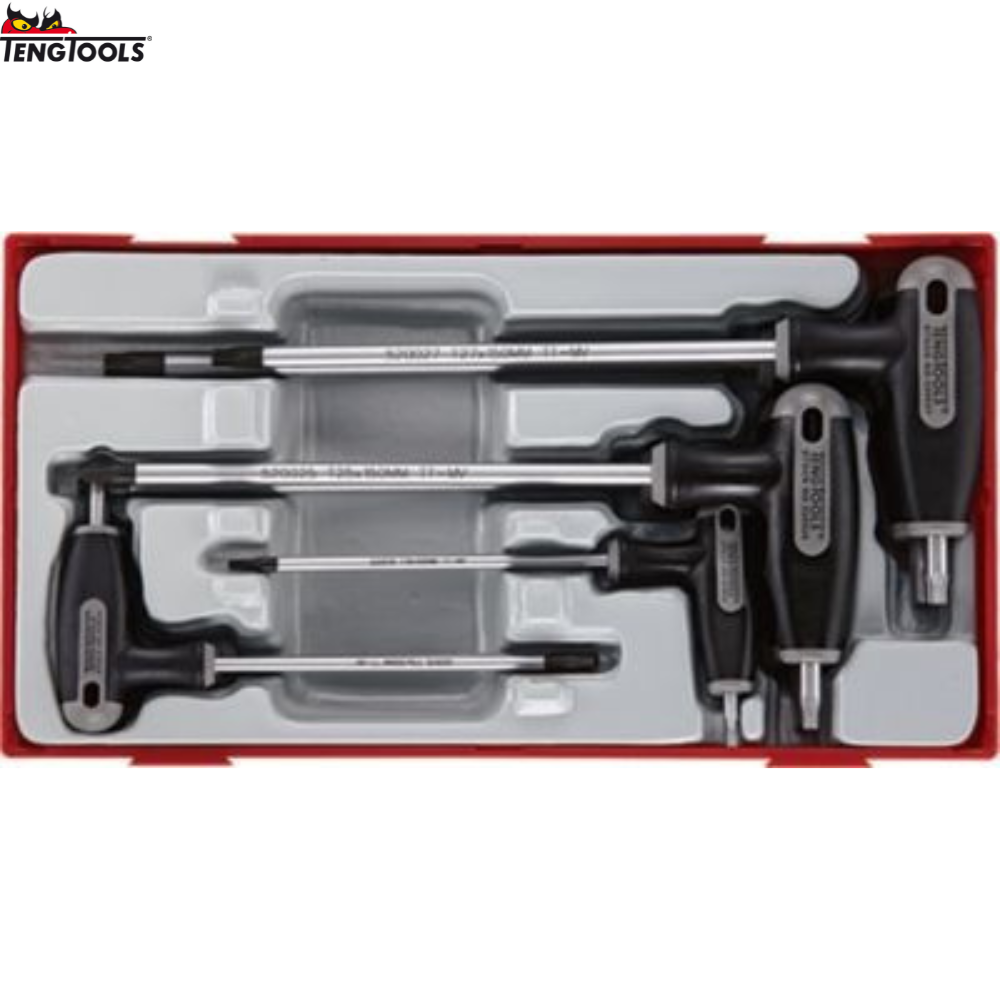 TENG TOOLS T-Handle TX/TPX Drivers Set – 7 Piece