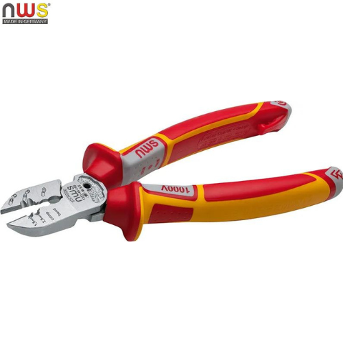 NWS 4-in-1 Electricians’ VDE Pliers – 190mm