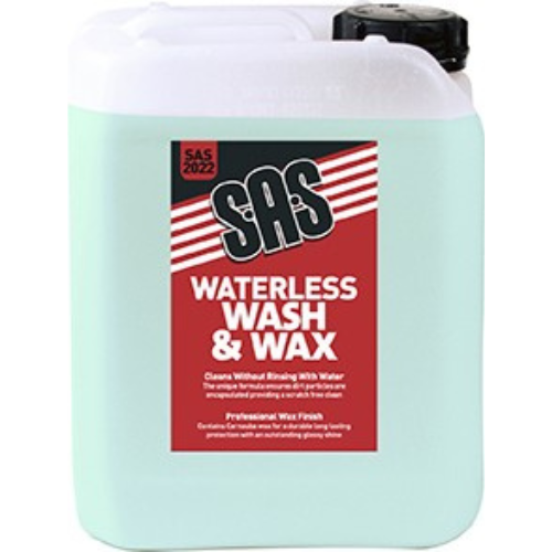 S.A.S Waterless Wash & Wax – 5 Litre