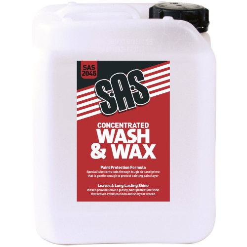 S.A.S Concentrated Wash & Wax – 5 Litre