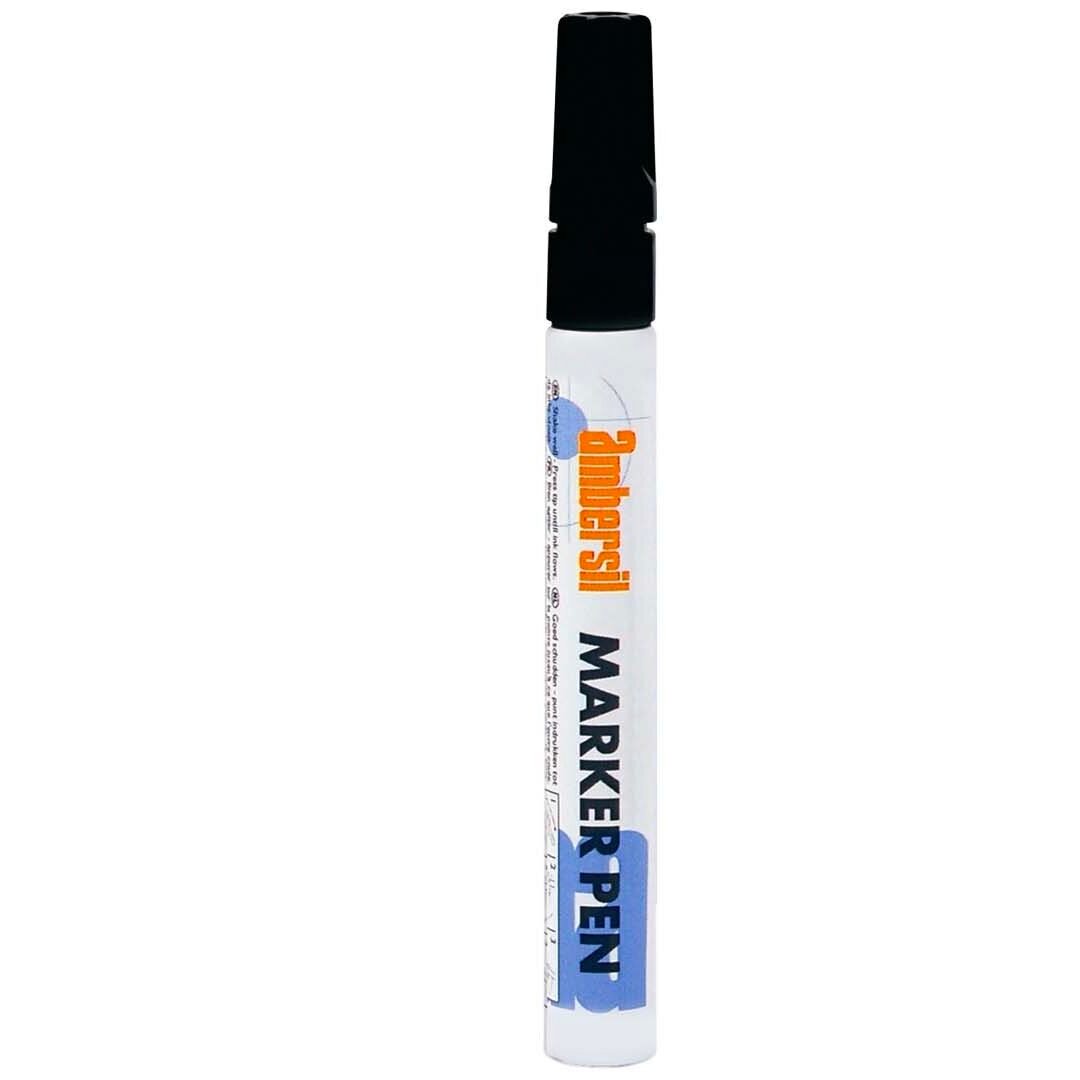 AMBERSIL Acrylic Paint Marker Pens – Nib Ø 3.0mm – Black