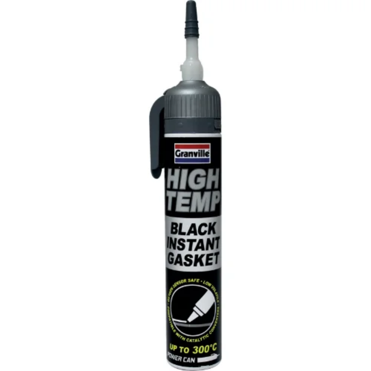 GRANVILLE High Temperature Black Instant Gasket 200ml – 12 Pack