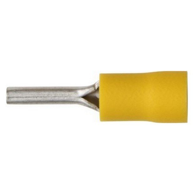 Yellow Insulated Terminals 2.9 x 14 mm – Pins (100 Pack) – ET59