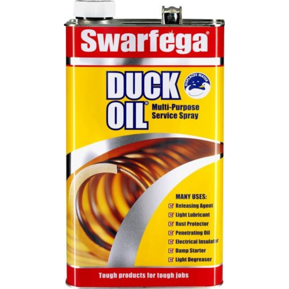 SWARFEGA® ‘Duck Oil’ Multi-Purpose Non-Corrosive Service Spray – 5 Litre
