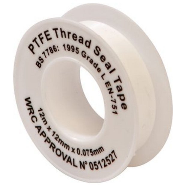 PTFE Thread Sealing Tape 12mm x 12m – 10 Pack