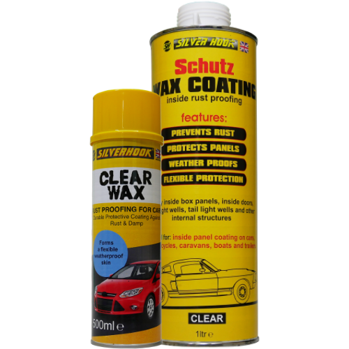 Clear Wax Shutz – Flexible Rust Proofing