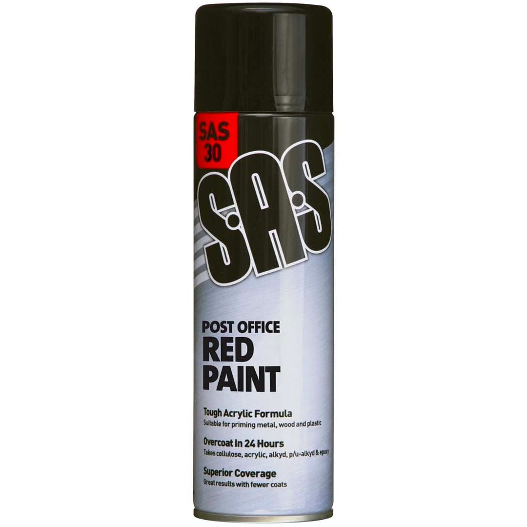S.A.S Red Paint – Post Office Red – 500ml
