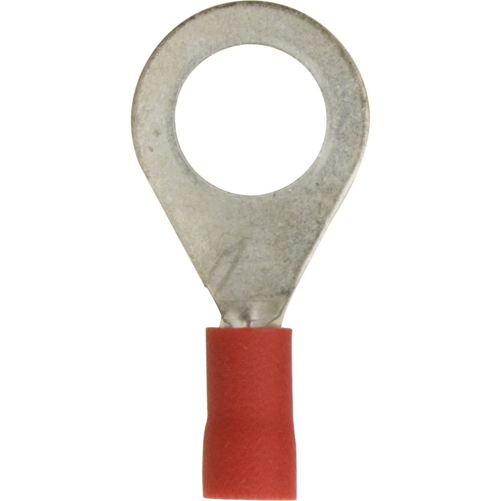 Red Insulated Ring Terminals : 8.4mm | Pack of 100