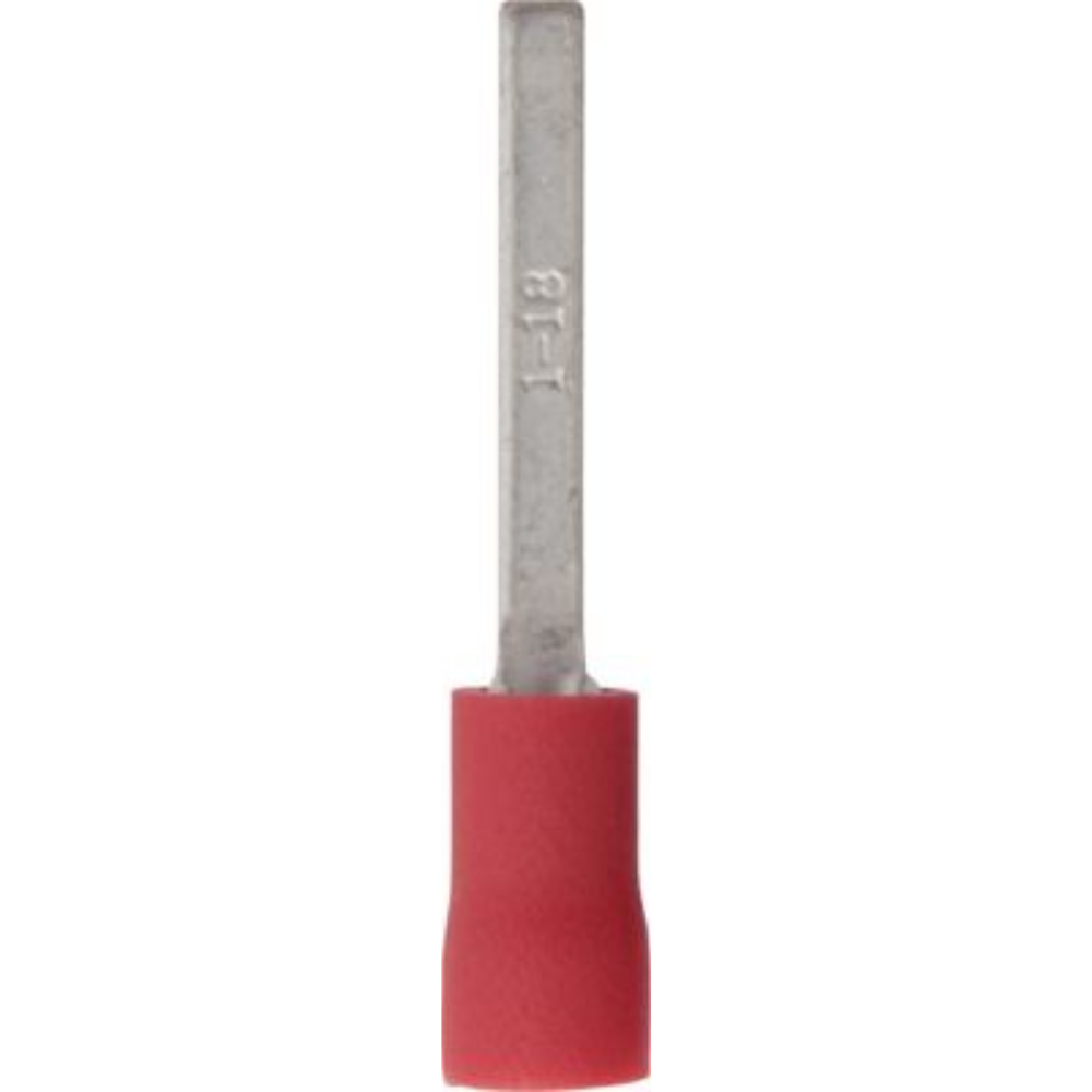 Red Insulated Blade Terminals: 2.3 x 18mm | Pack of 100