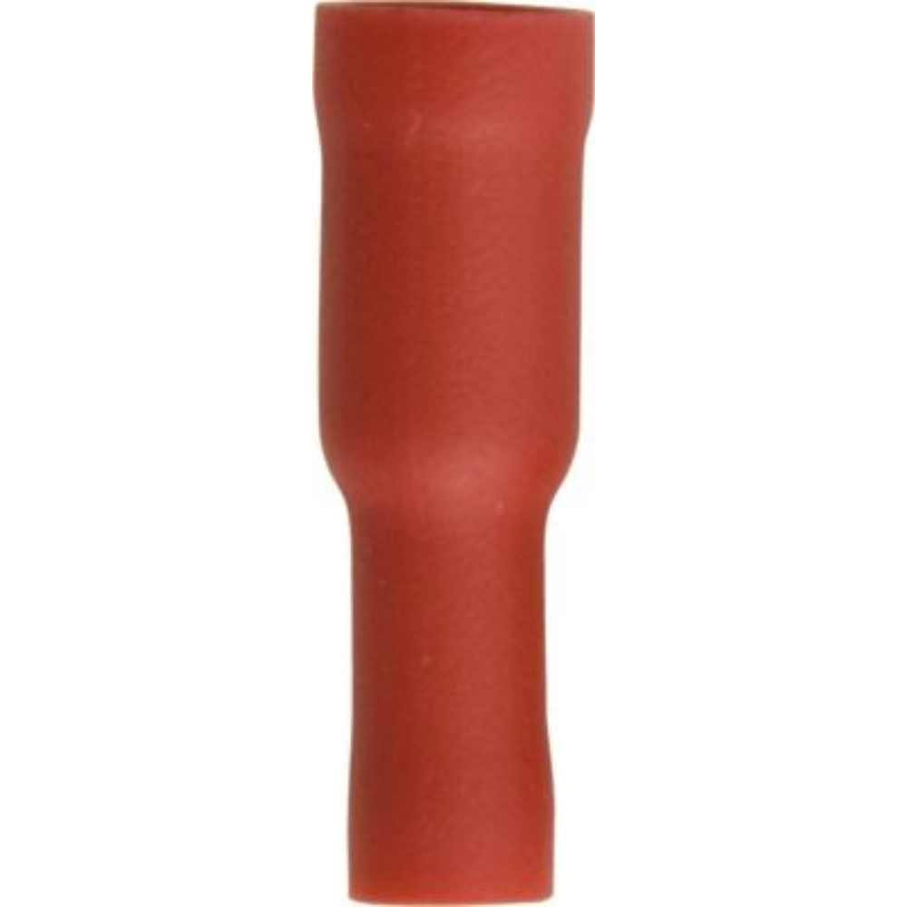 Red Insulated Terminals: Receptacle Sockets – 4.0mm | Pack of 100