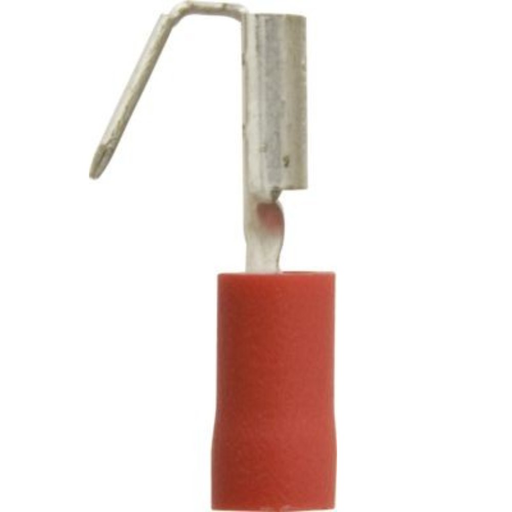 Red Insulated Piggyback Terminals: 6.3mm | Pack of 100