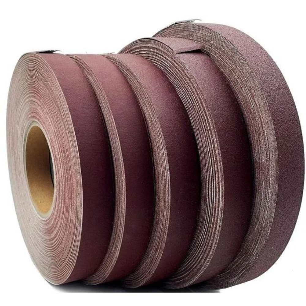 Emery Roll – Brown (Engineers Quality) 25mm (P80 – P1200) – 50m