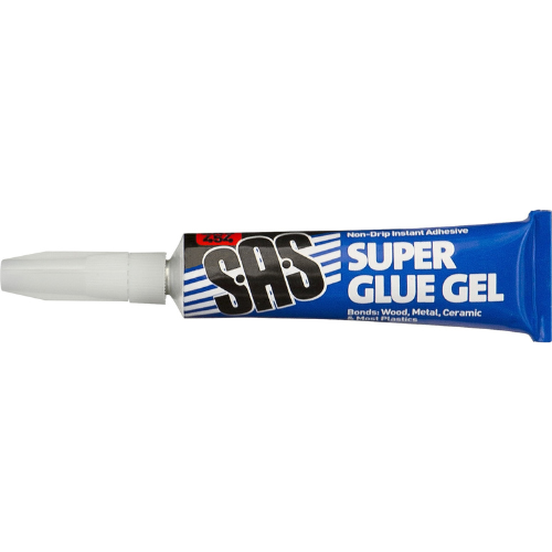 S.A.S Super Glue Gel | Non-Drip – 20g Tube
