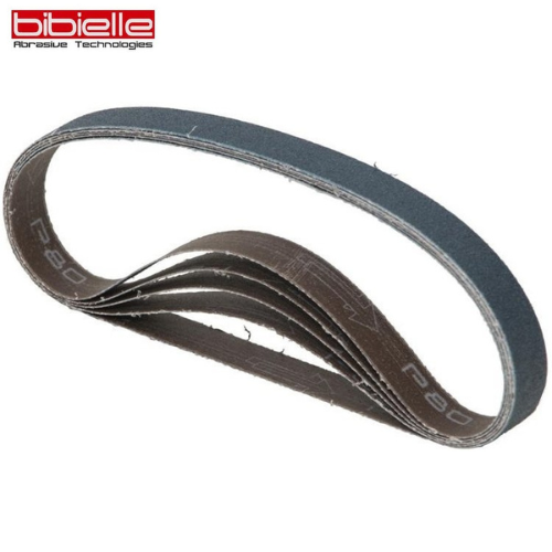 BIBIELLE Zirconium Sanding Belts 10 x 330mm – 10 Pack