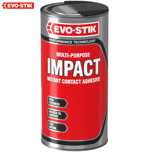 EVO-STIK ‘Impact’ Instant Contact Adhesive – 500ml Tin