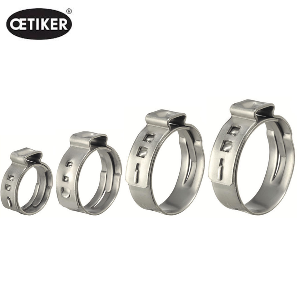 OETIKER ‘167’ O-Clips – Stepless® W4 | Single Ear Clamps – 25 Pack