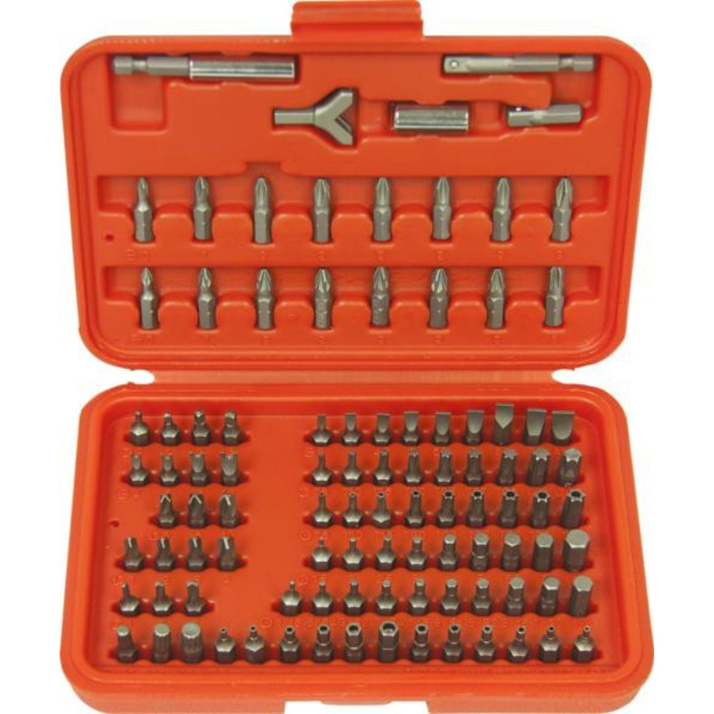 TRIDENT Dr. Hex Security Bit 100 Piece Set – 1/4″