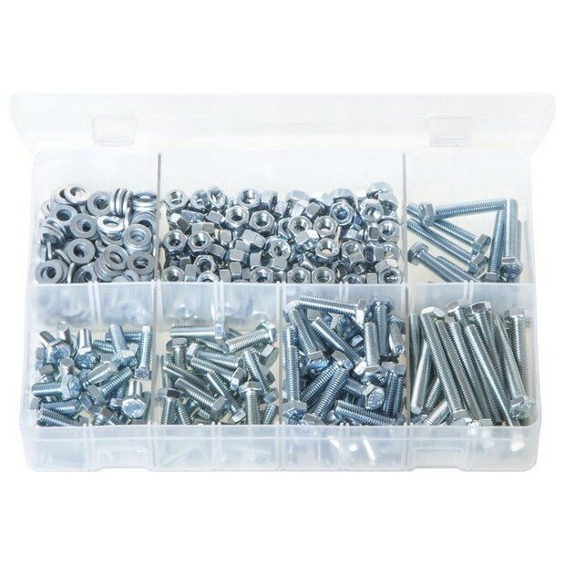 Assorted Box M6 Fasteners – 485 Pieces