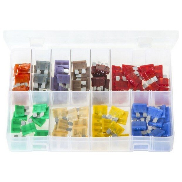 Assorted Box LITTELFUSE ATOF® Standard Blade Fuses – 120 Pieces