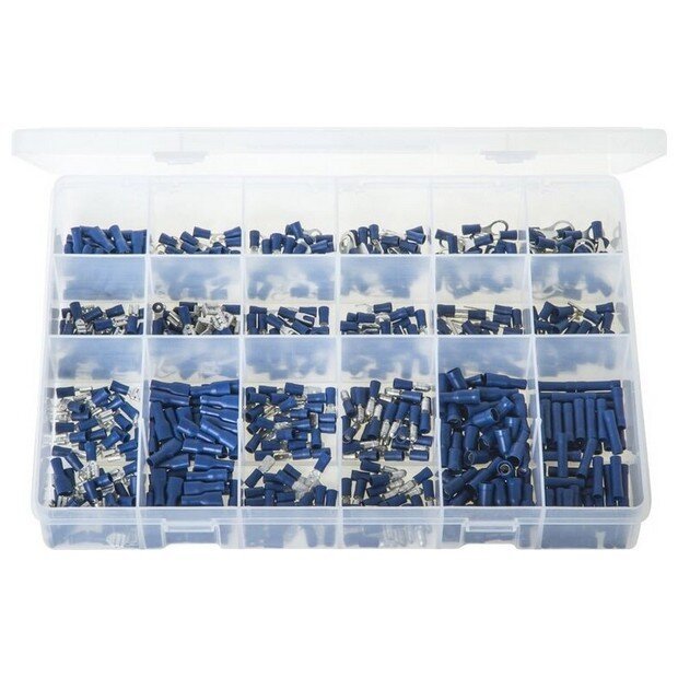 Assorted ‘Max Box’ Terminals Insulated – Blue – 600 Pieces