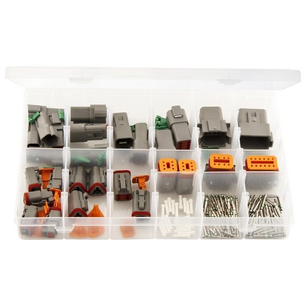 Assorted Box DT Connectors – 194 Pieces