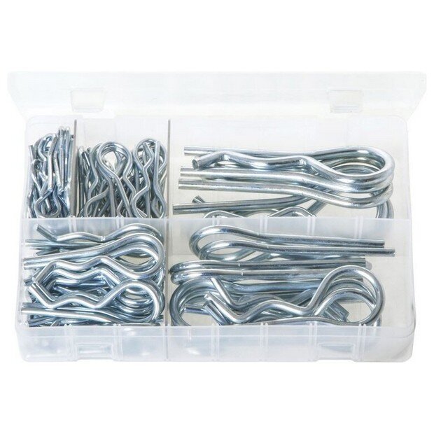 Assorted Box R-Clips – 80 Pieces