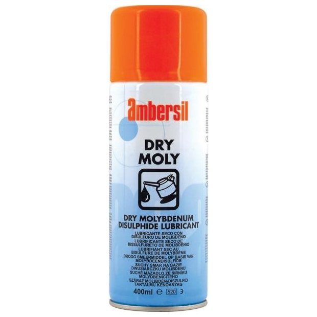 AMBERSIL ‘Dry Moly’ Dry Molybdenum Disulphide Lubricant – 400ml