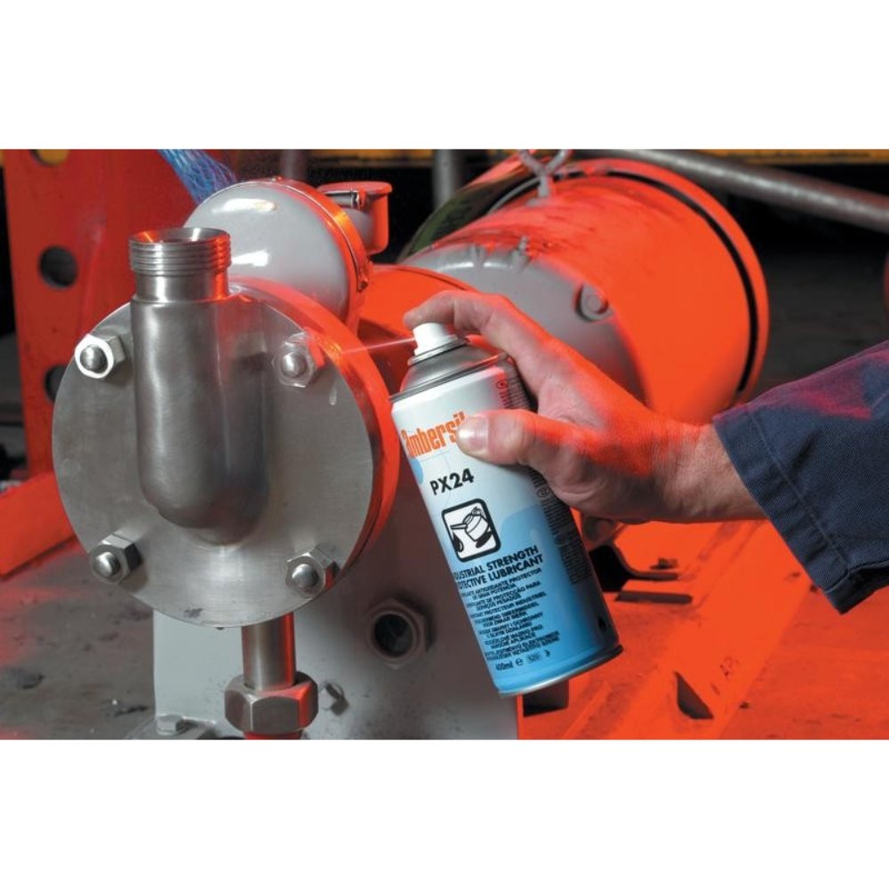 AMBERSIL 'PX24' Industrial Strength Protective Lubricant Application