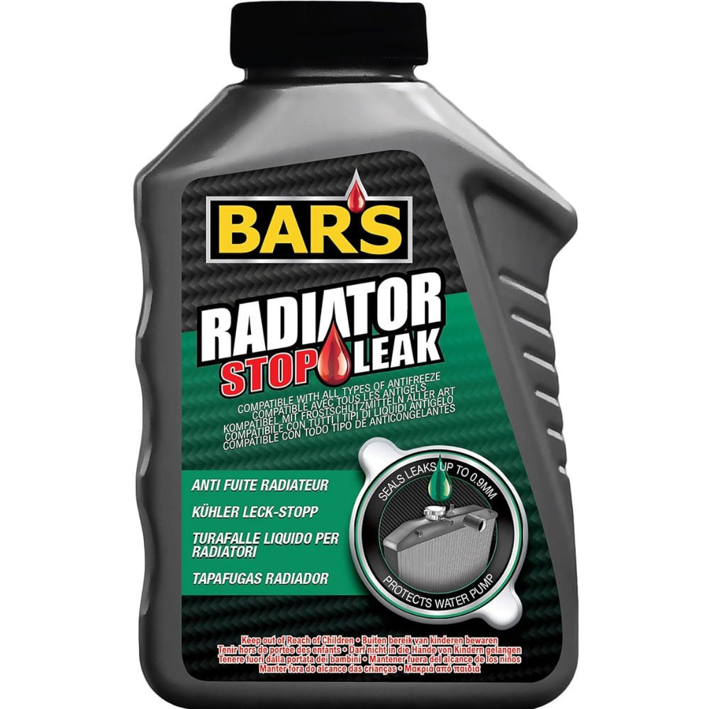 BAR’S Radiator Stop Leak – 200 ml | Universal Anti-Freeze Leak Repair