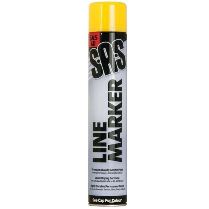 S.A.S Line Marker – Yellow – 750ml