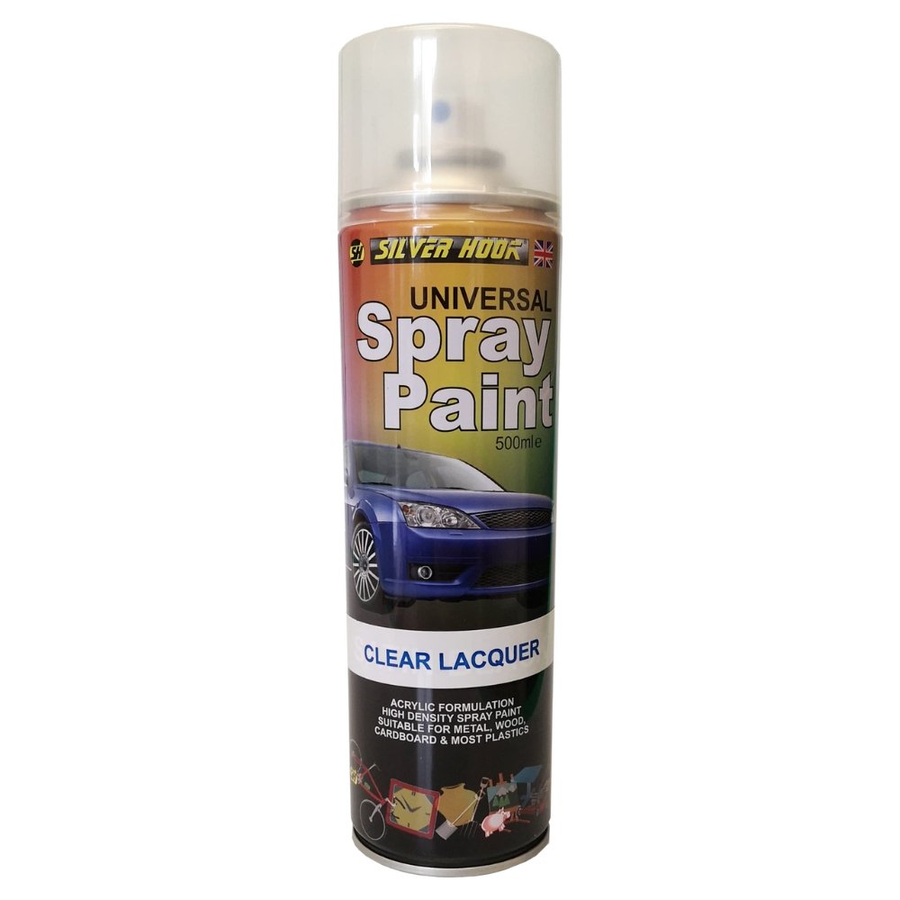 Spray Clear Lacquer – 500ml (Pack of 12)