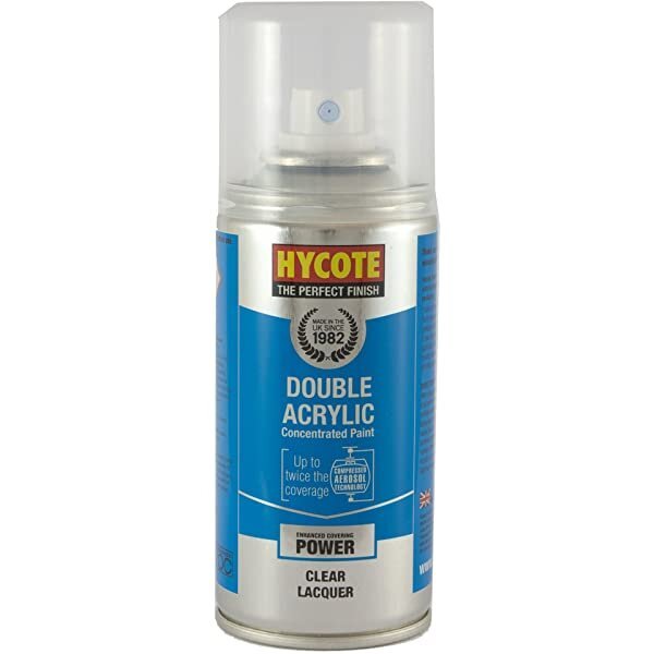 HYCOTE Clear Lacquer Spray Paint Double Acrylic – 150ml