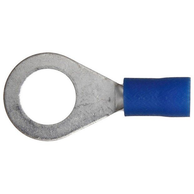 Blue Insulated Terminals 8.4mm – Rings (100 Pack) – ET29