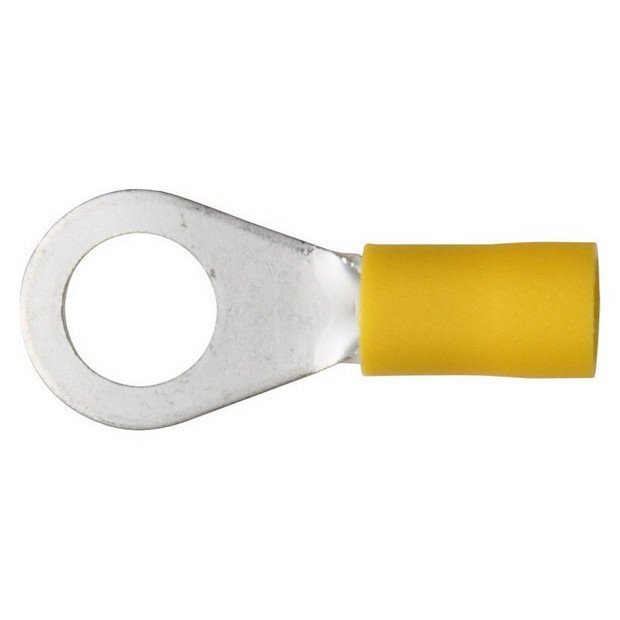 Yellow Insulated Terminals 8.4mm – Rings (100 Pack) – ET30