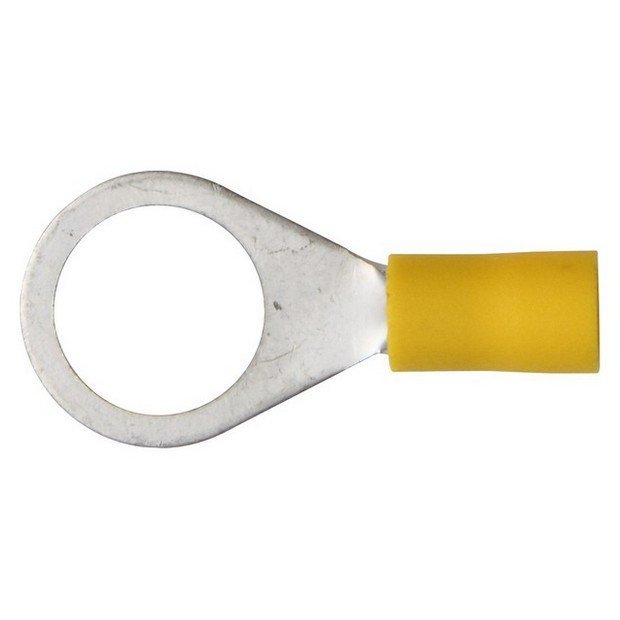 Yellow Insulated Terminals 13mm – Rings (100 Pack) – ET43