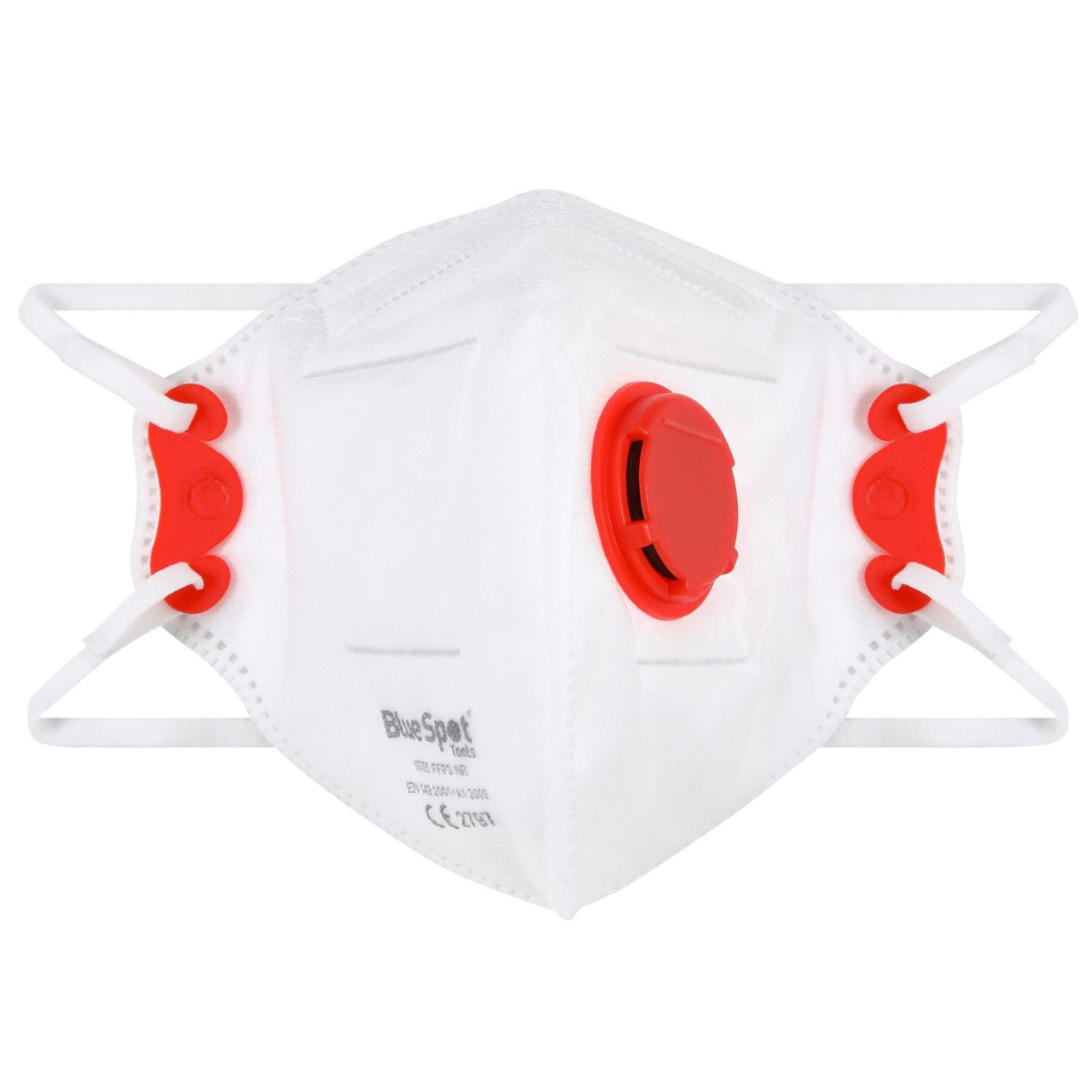 FFP3 Valve Face Mask Fold Flat – Box of 20 High Filtration