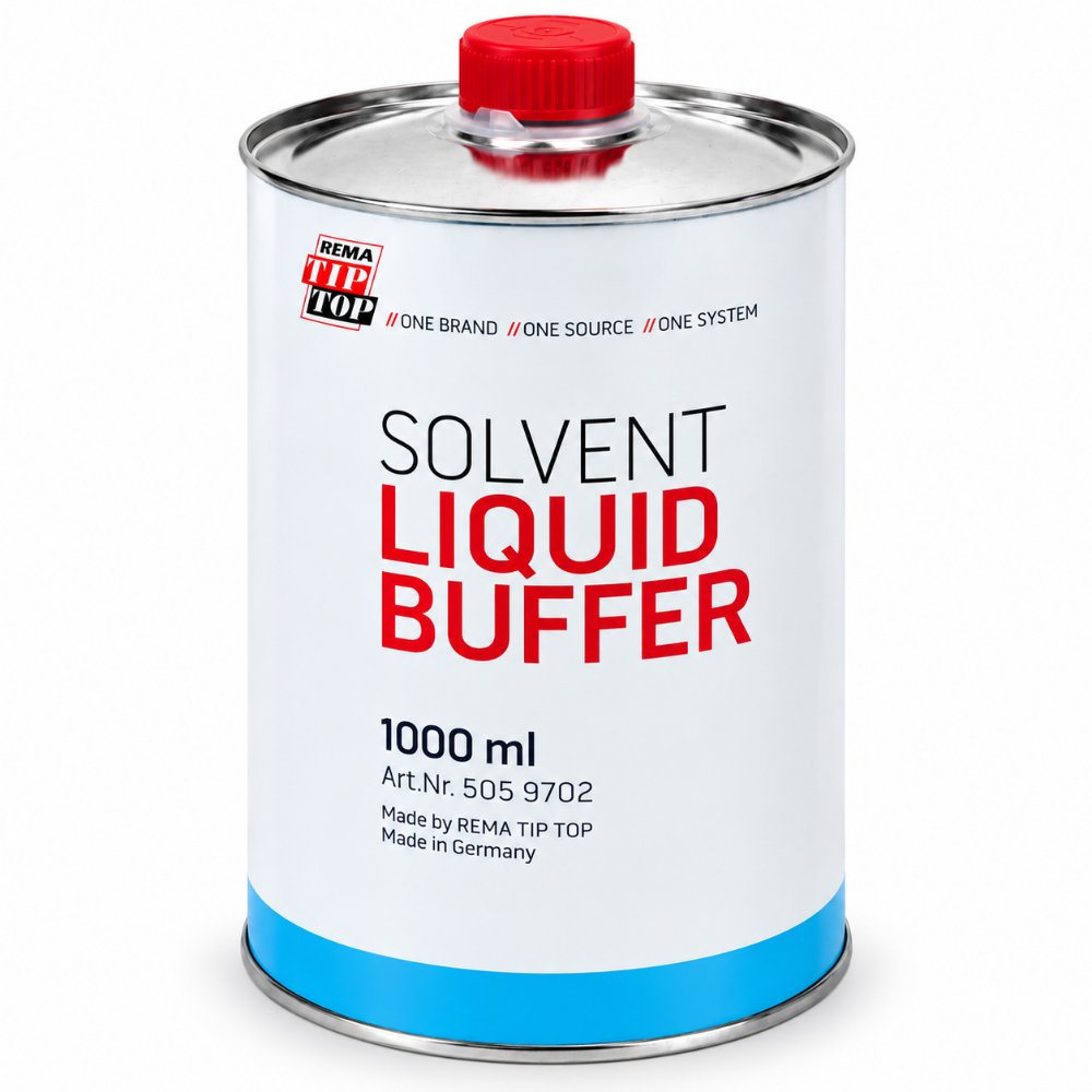 REMA TIP TOP Liquid Buffer – Tyre Repair Cleaning Solvent – 1L / 500ml – 1 Litre Can