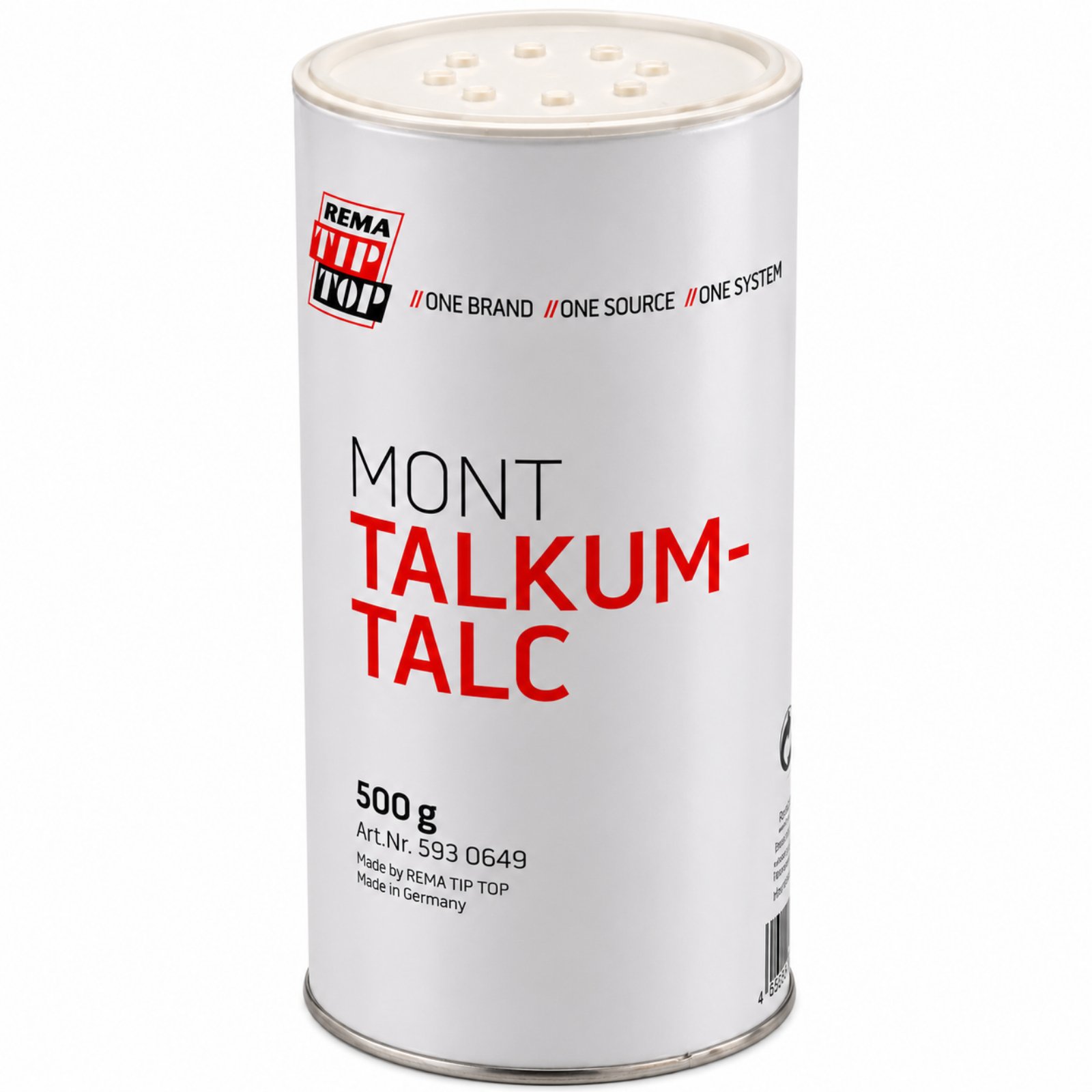 REMA TIP TOP Mounting Talcum Powder – Tube Tyre Fitting – 500g