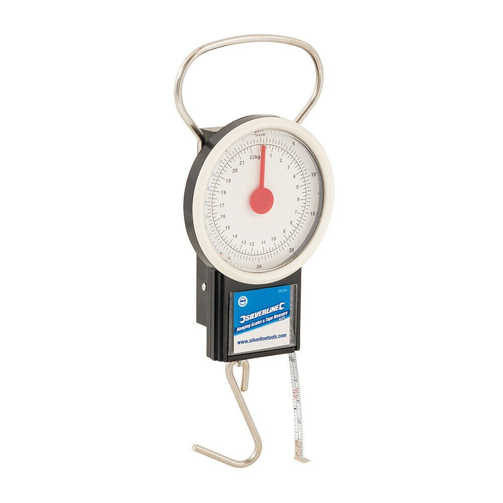 Hanging Scales and Tape Measure (22kg) – 251024