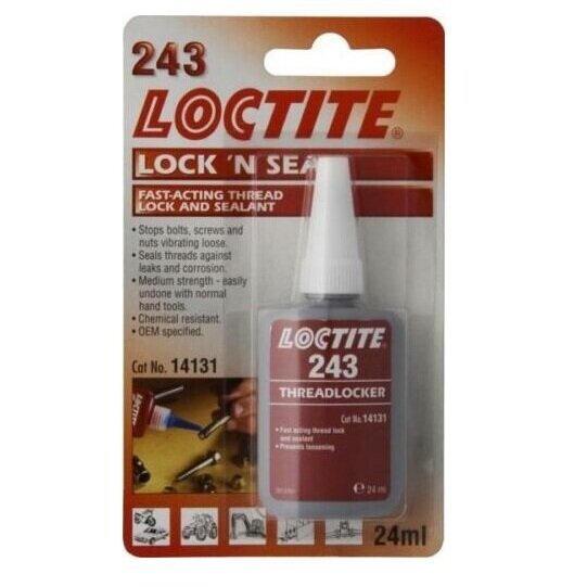 LOCTITE ‘243’ Threadlocker – 24ml
