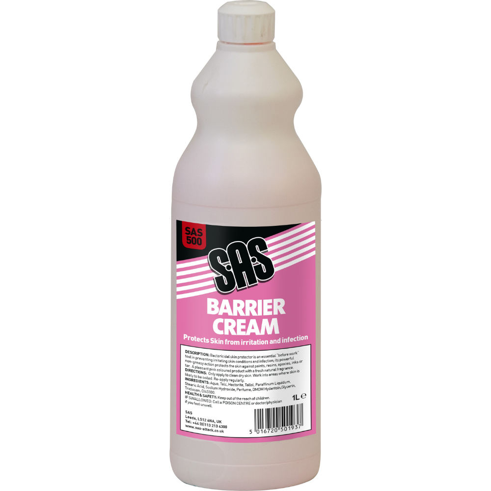 SAS Barrier Cream 1 Litre – Pack of 4