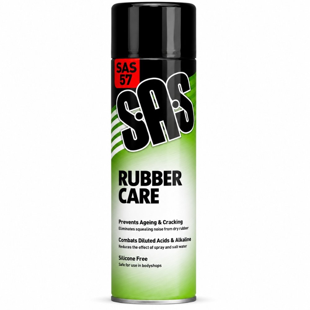 SAS Rubber Care Spray 500ml – Silicone-free rubber protector that prevents ageing, cracking and squealing