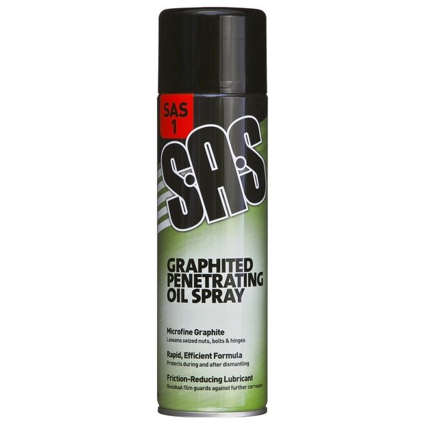 S.A.S Graphited Penetration Oil Spray – 500ml