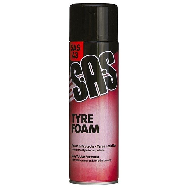 S.A.S Tyre Foam Spray – 500ml