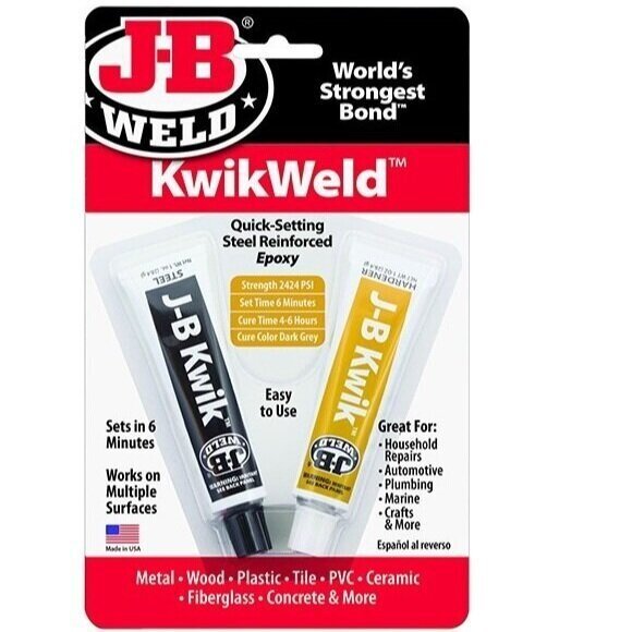 J-B WELD KwikWeld™ – 2 x 28g Tubes