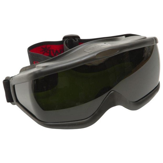 Wide Vision Ski Style Safety Goggles – Shade 5